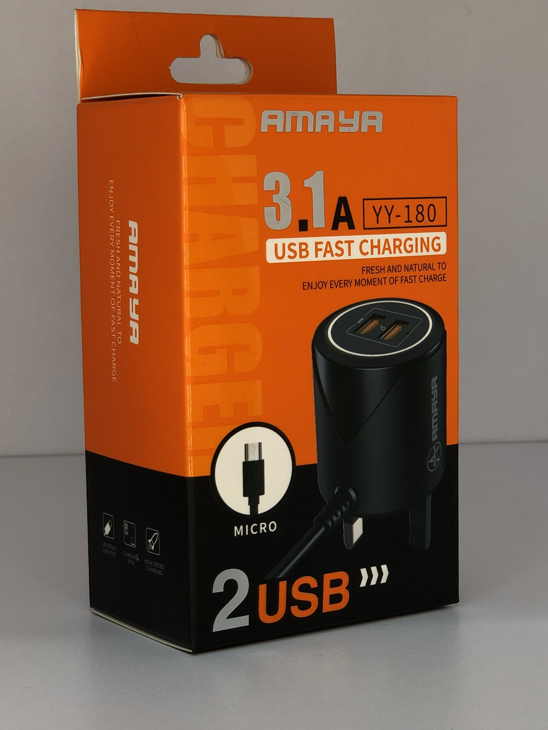 AMAYA 3.1A USB SMART CHARGER